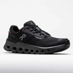 On Running On Cloudrunner 2 Waterproof Men's Magnet/ Black -Hoka Shoes Sale 041170 5