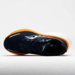 Saucony Hurricane 24 Men's Navy/Peel -Hoka Shoes Sale 041608 2