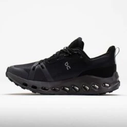 On Running On Cloudsurfer Trail Waterproof Men's Black/Eclipse -Hoka Shoes Sale 041949 1