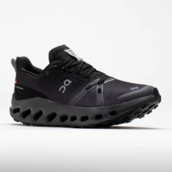 On Running On Cloudsurfer Trail Waterproof Men's Black/Eclipse -Hoka Shoes Sale 041949 5