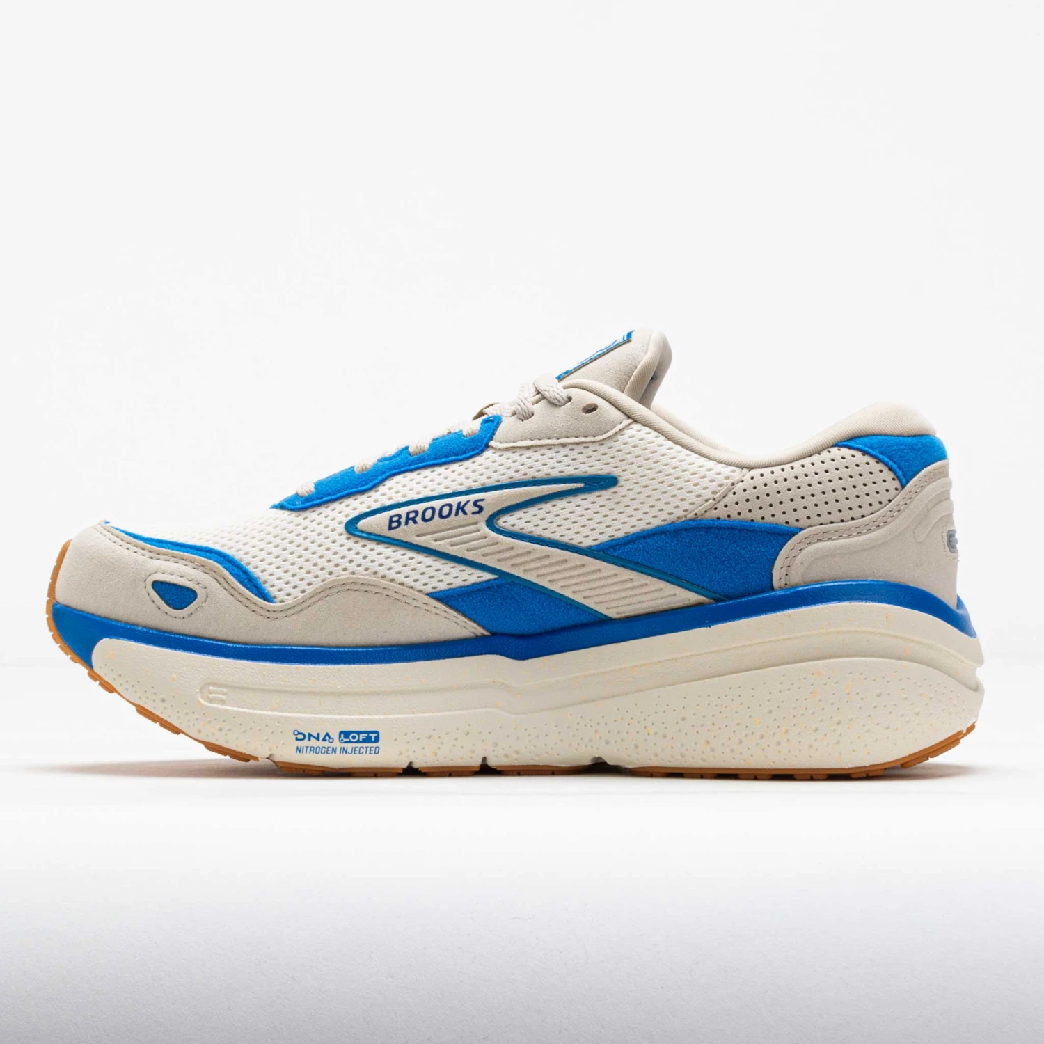 Brooks Ghost Max SE Men's Silver Lining/Blue/Surf The Web 4 Brooks Ghost Max SE Men's Silver Lining/Blue/Surf The Web - Image 2