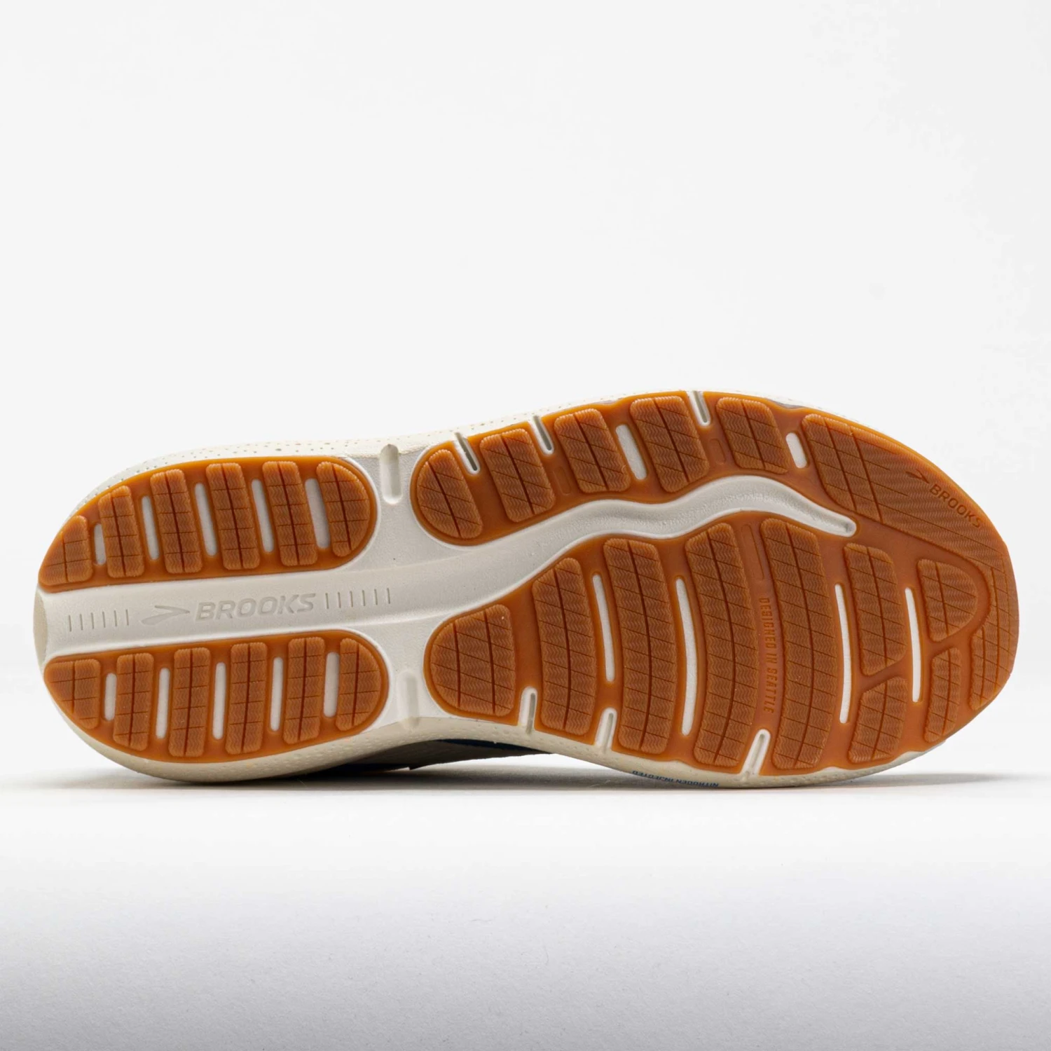 Brooks Ghost Max SE Men's Silver Lining/Blue/Surf The Web 6 Brooks Ghost Max SE Men's Silver Lining/Blue/Surf The Web - Image 4