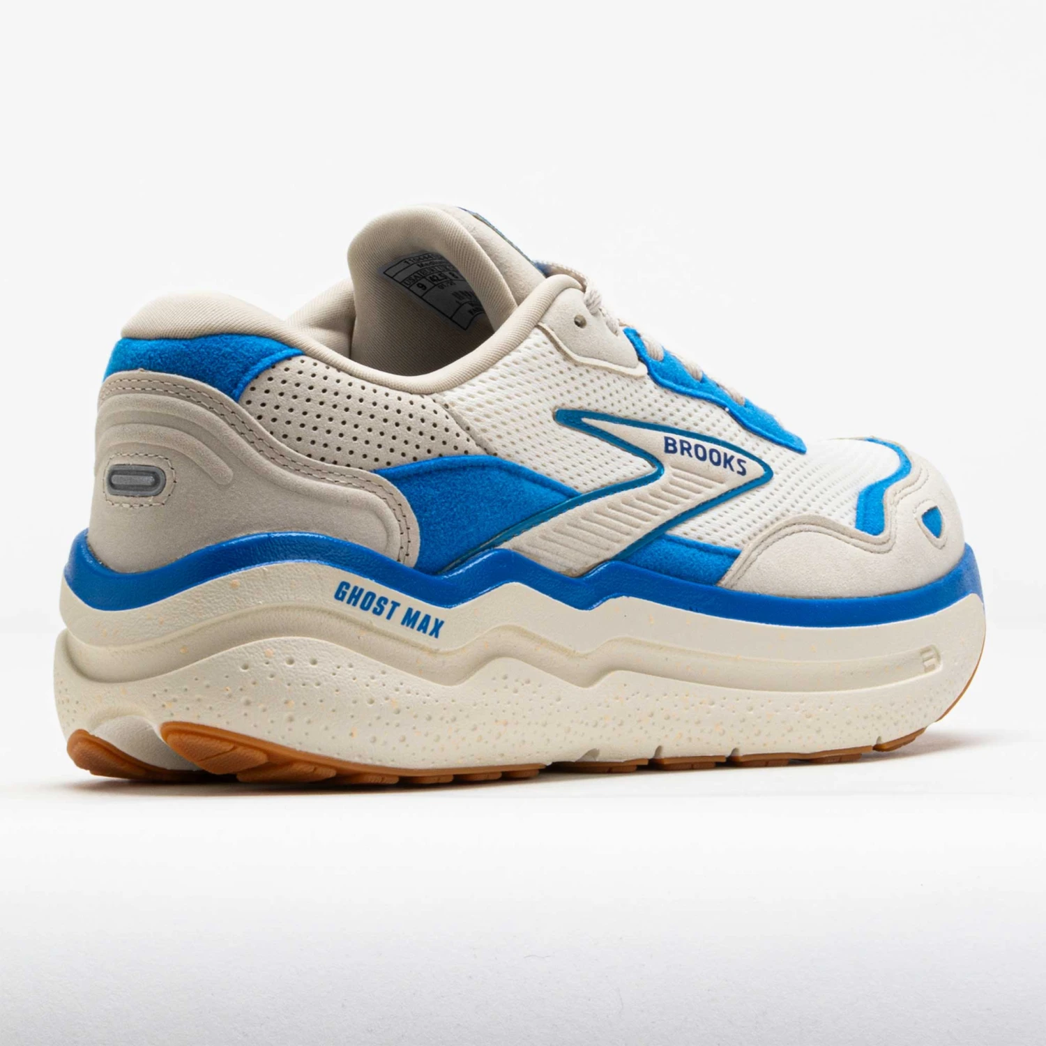 Brooks Ghost Max SE Men's Silver Lining/Blue/Surf The Web 8 Brooks Ghost Max SE Men's Silver Lining/Blue/Surf The Web - Image 6