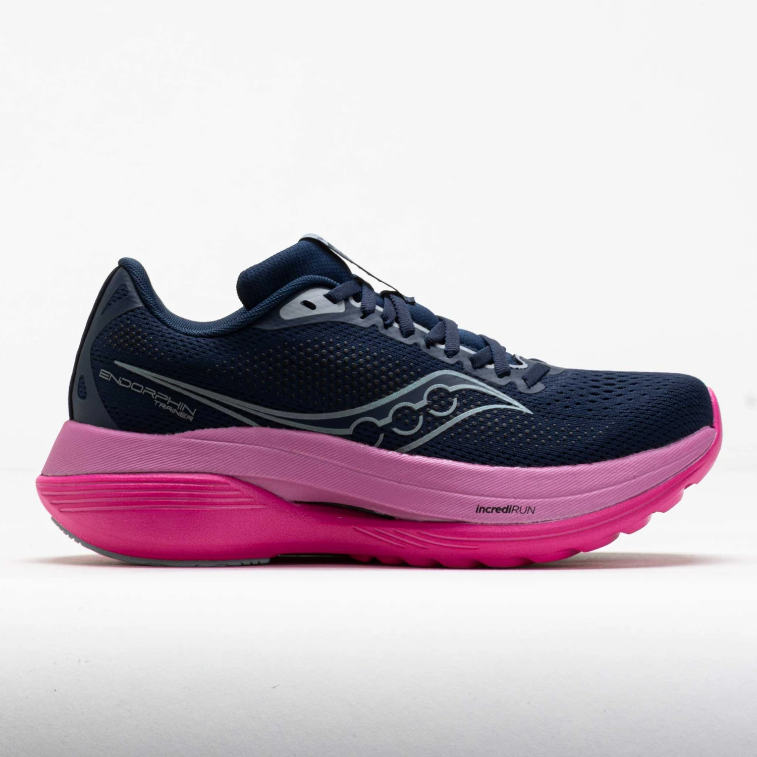 Saucony Endorphin Trainer Women's Navy/Fuchsia 3 Saucony Endorphin Trainer Women's Navy/Fuchsia