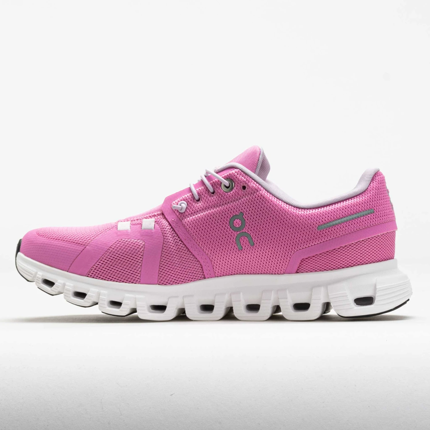 On Running On Cloud 6 Women's Raspberry/White 4 On Running On Cloud 6 Women's Raspberry/White - Image 2