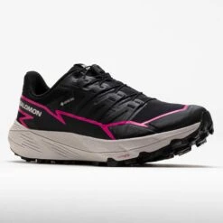 Salomon Thundercross GTX Women's Black/Black/Pink Glo -Hoka Shoes Sale 042804 5