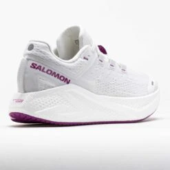 Salomon Aero Glide 3 Men's White/White/Willowherb -Hoka Shoes Sale 042807 6