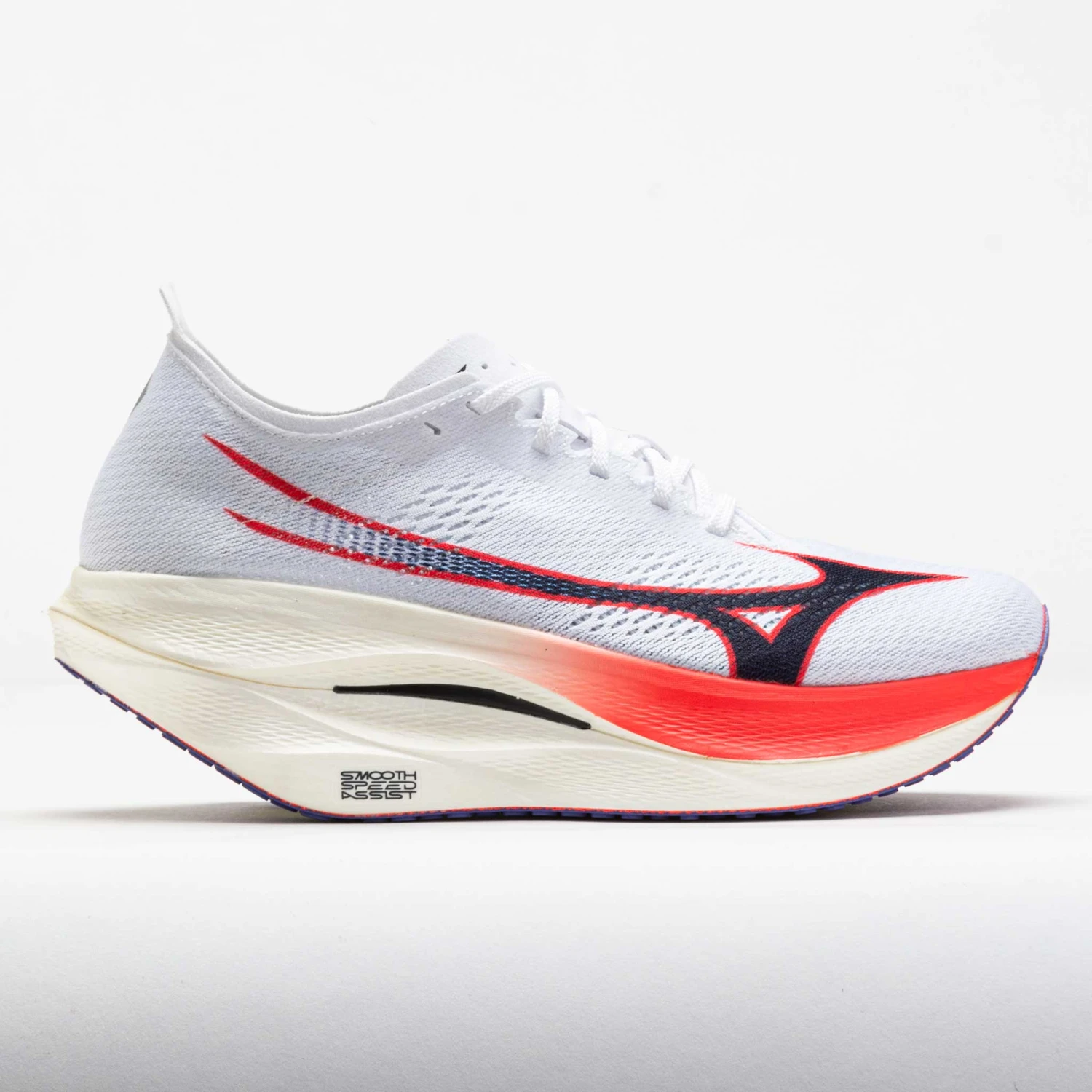 Mizuno Wave Rebellion Pro 3 Unisex White/Baritone Blue 3 Mizuno Wave Rebellion Pro 3 Unisex White/Baritone Blue