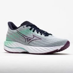 Mizuno Wave Inspire 21 Women's Pearl Blue/Dark Purple -Hoka Shoes Sale 042943 5