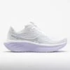 Saucony Ride 18 Women's White/Thistle -Hoka Shoes Sale 043069 3