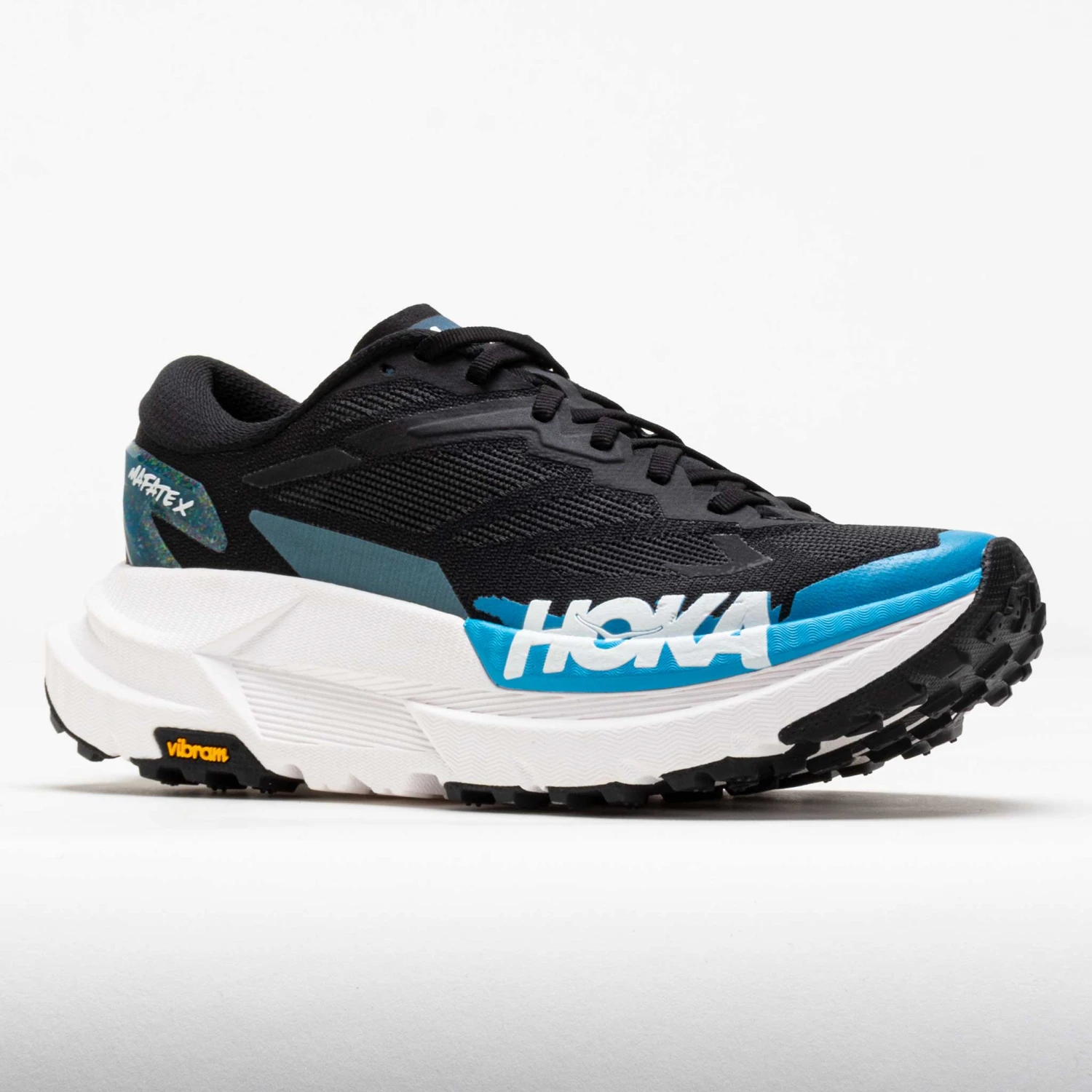 HOKA Mafate X Men's Black/Skyward Blue 7 HOKA Mafate X Men's Black/Skyward Blue - Image 5