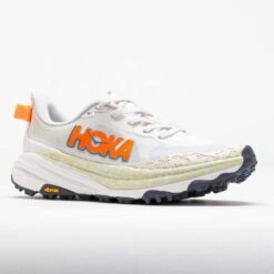 HOKA Speedgoat 6 Women's White/Neon Tangerine 12 HOKA Speedgoat 6 Women's White/Neon Tangerine -Hoka Shoes Sale 043331 5