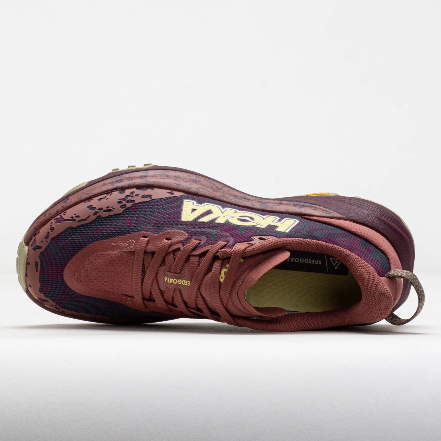HOKA Speedgoat 6 Women's Rouge/Black Cherry 5 HOKA Speedgoat 6 Women's Rouge/Black Cherry - Image 3