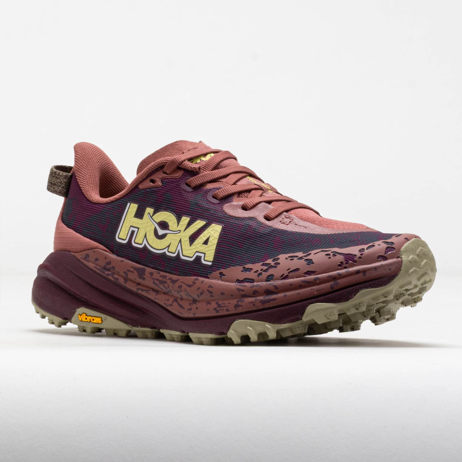 HOKA Speedgoat 6 Women's Rouge/Black Cherry 7 HOKA Speedgoat 6 Women's Rouge/Black Cherry - Image 5