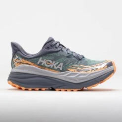 HOKA Stinson 7 Women's Grey Skies/Pale Tangerine