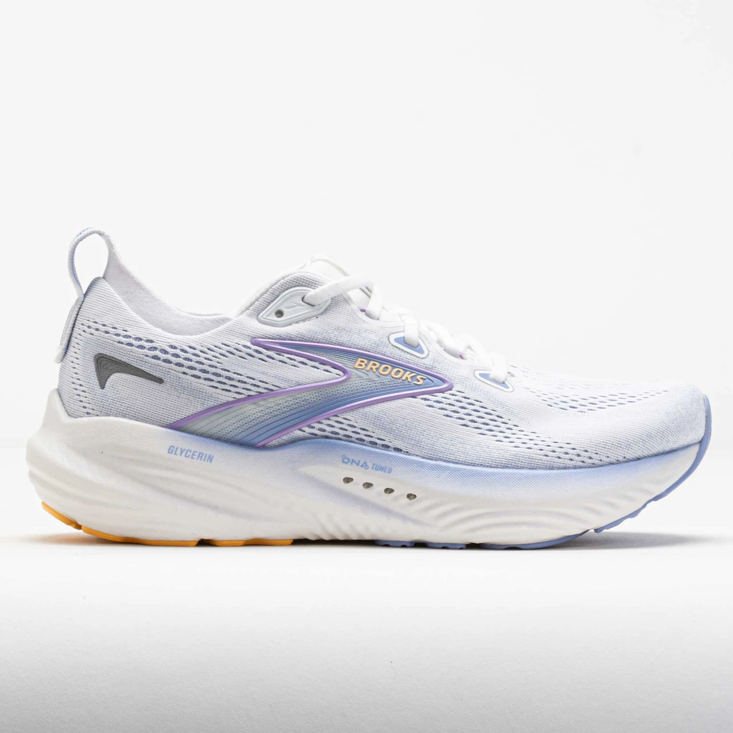 Brooks Glycerin 22 Women's White/Blue Heron/Apricot 3 Brooks Glycerin 22 Women's White/Blue Heron/Apricot