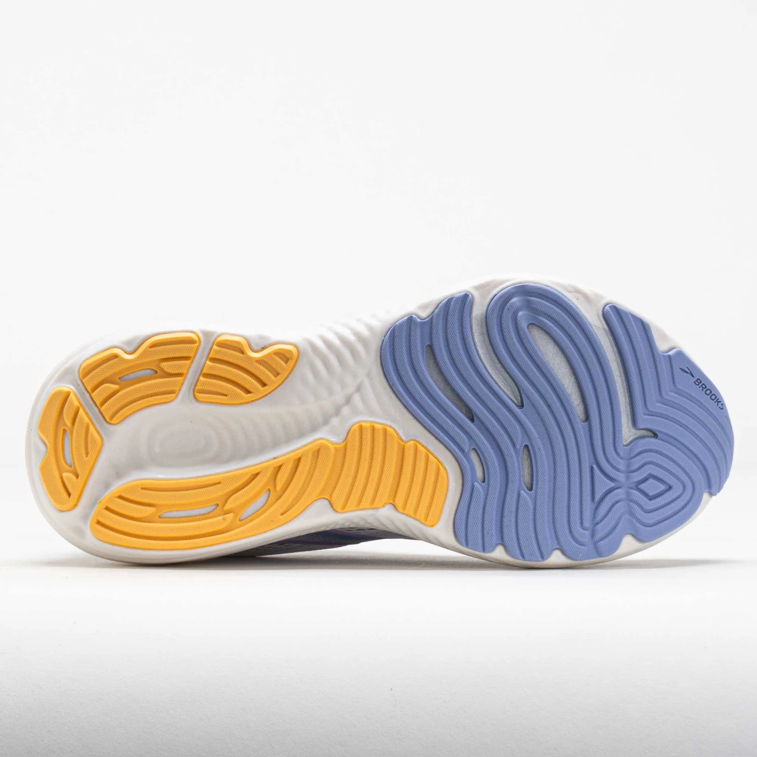 Brooks Glycerin 22 Women's White/Blue Heron/Apricot 6 Brooks Glycerin 22 Women's White/Blue Heron/Apricot - Image 4