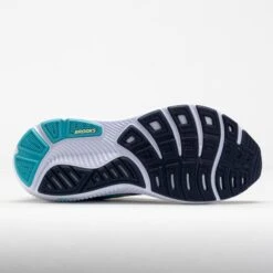 Brooks Ghost 17 Women's Navy/Green/Turquoise -Hoka Shoes Sale 043389 4