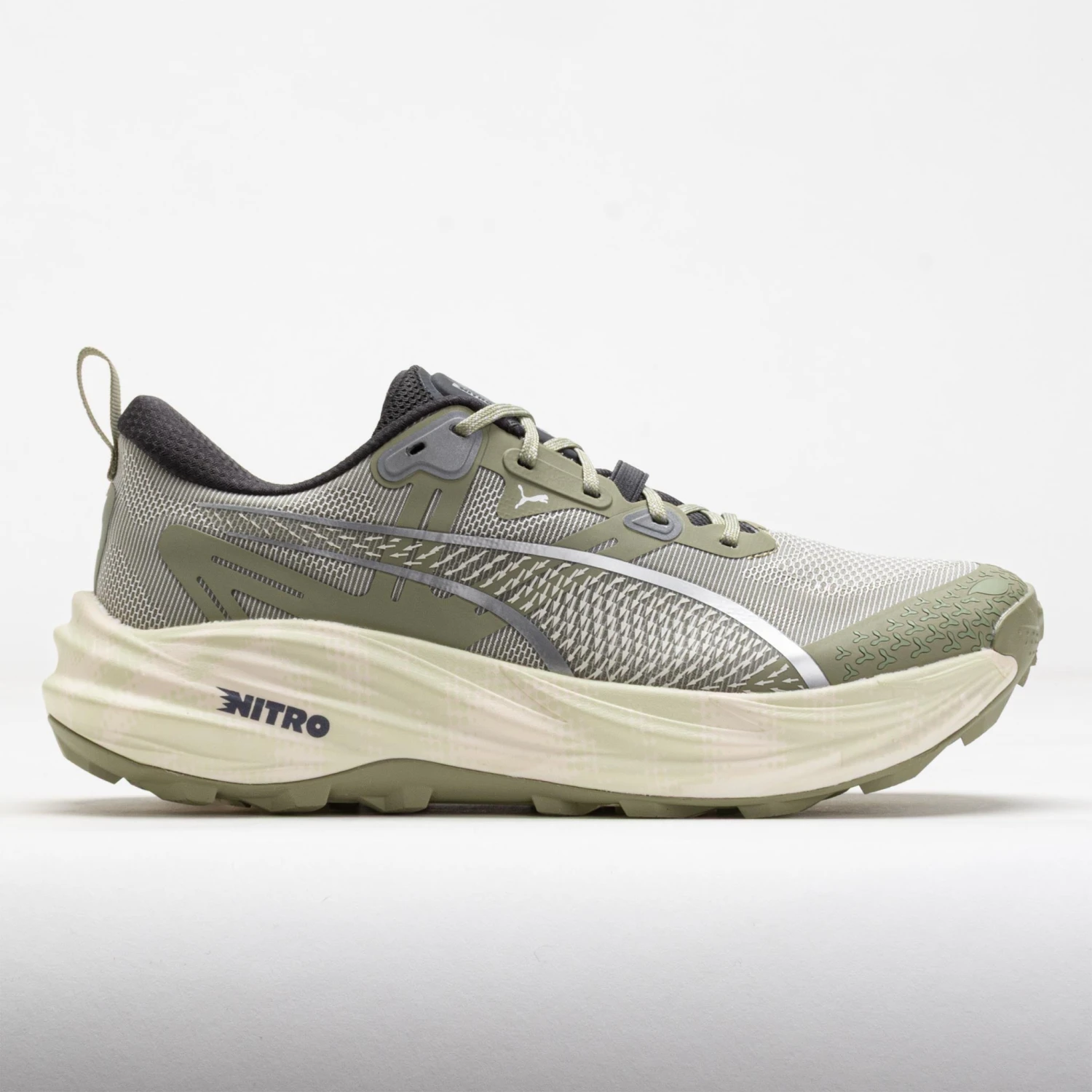 Puma Voyage NITRO 4 Men's Lux Army/Warm White/Dusky Gray 3 Puma Voyage NITRO 4 Men's Lux Army/Warm White/Dusky Gray