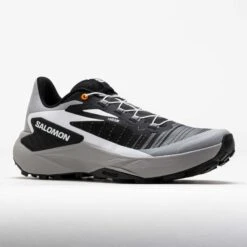 Salomon Genesis Men's Black/Alloy/Turmeric -Hoka Shoes Sale 043745 5