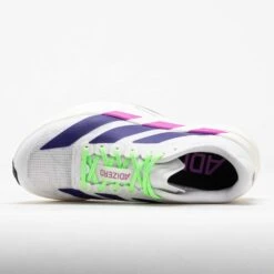Adidas Adizero EVO SL Men's White/Purple -Hoka Shoes Sale 043751 2
