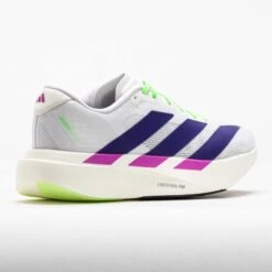 Adidas Adizero EVO SL Men's White/Purple -Hoka Shoes Sale 043751 6