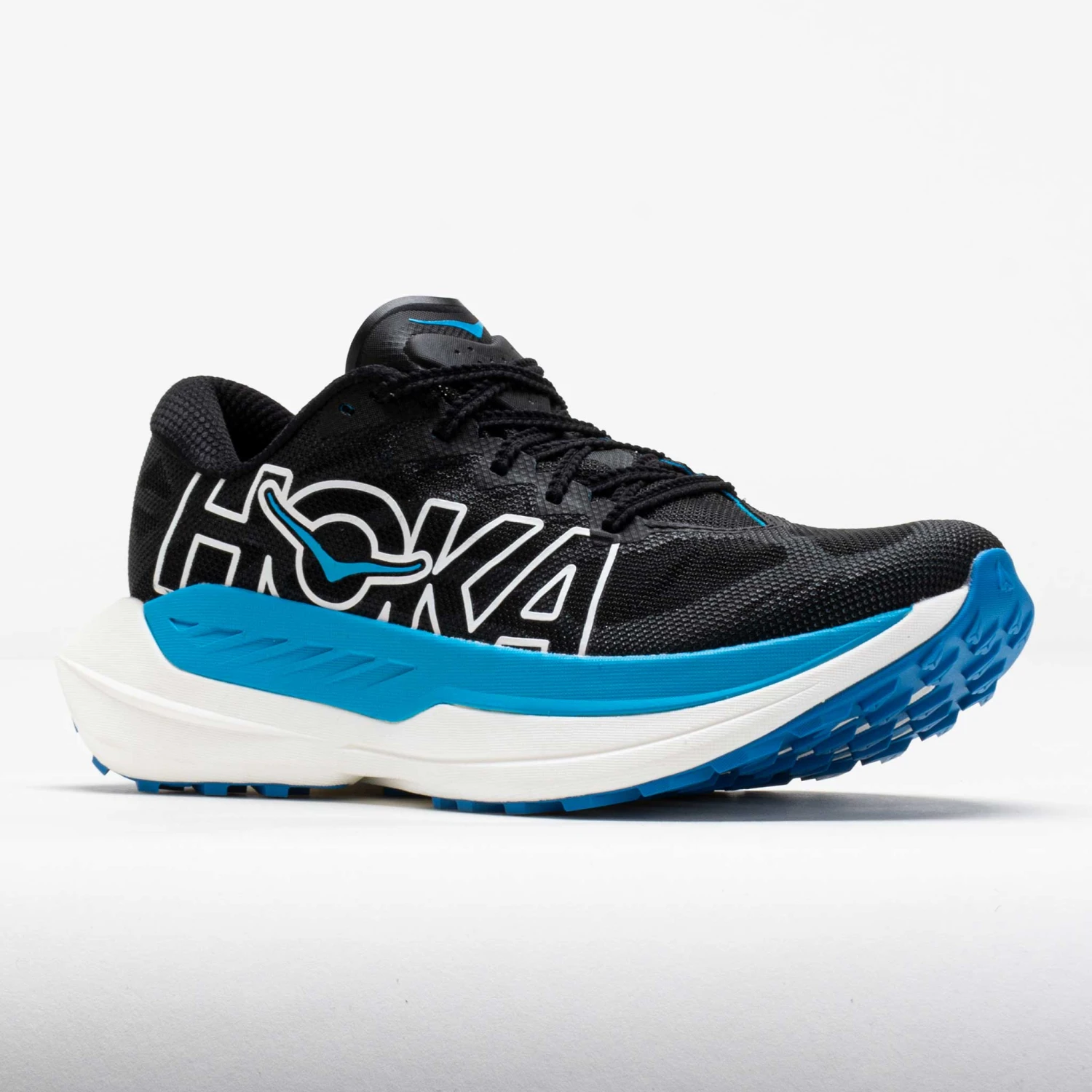 HOKA Rocket X Trail Men's Black/Skyward Blue 7 HOKA Rocket X Trail Men's Black/Skyward Blue - Image 5