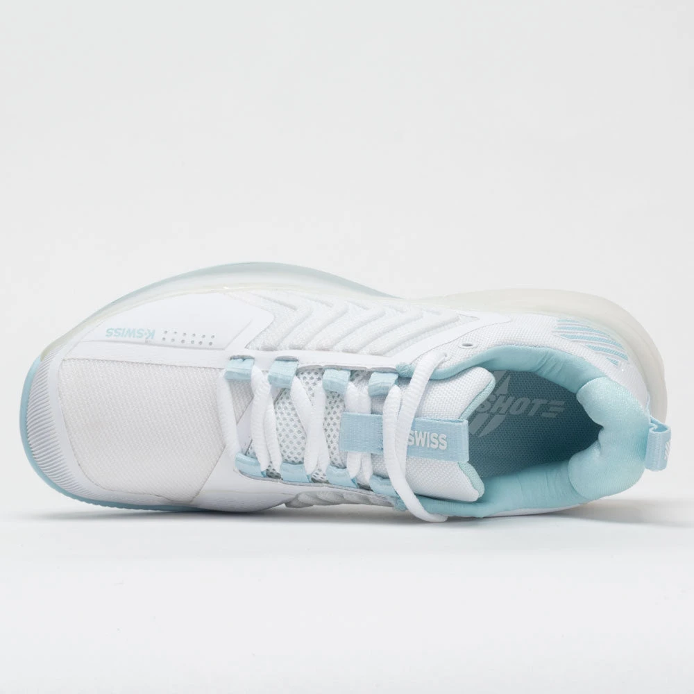 K-Swiss Ultrashot 3 Women's White/Blue Glow 5 K-Swiss Ultrashot 3 Women's White/Blue Glow - Image 3