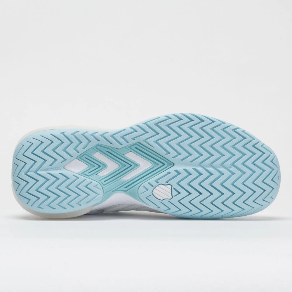 K-Swiss Ultrashot 3 Women's White/Blue Glow 6 K-Swiss Ultrashot 3 Women's White/Blue Glow - Image 4