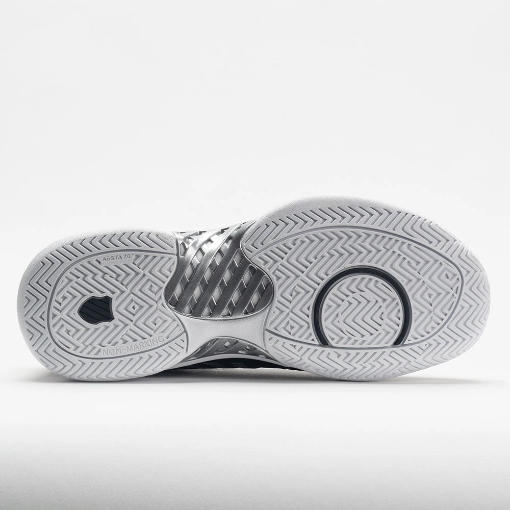 K-Swiss Hypercourt Express 2 Women's Black/White/Silver 6 K-Swiss Hypercourt Express 2 Women's Black/White/Silver - Image 4