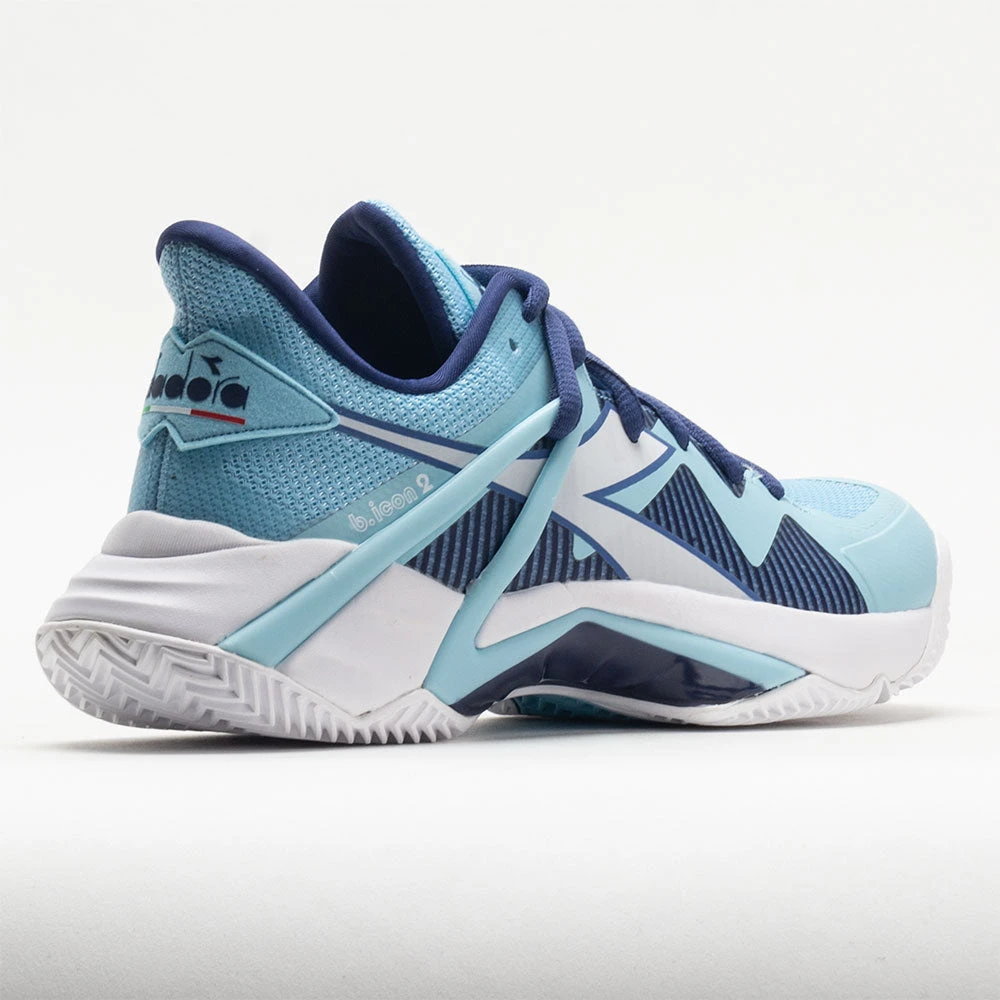 Diadora B.Icon 2 Clay Women's Bright Baby Blue/White 8 Diadora B.Icon 2 Clay Women's Bright Baby Blue/White - Image 6