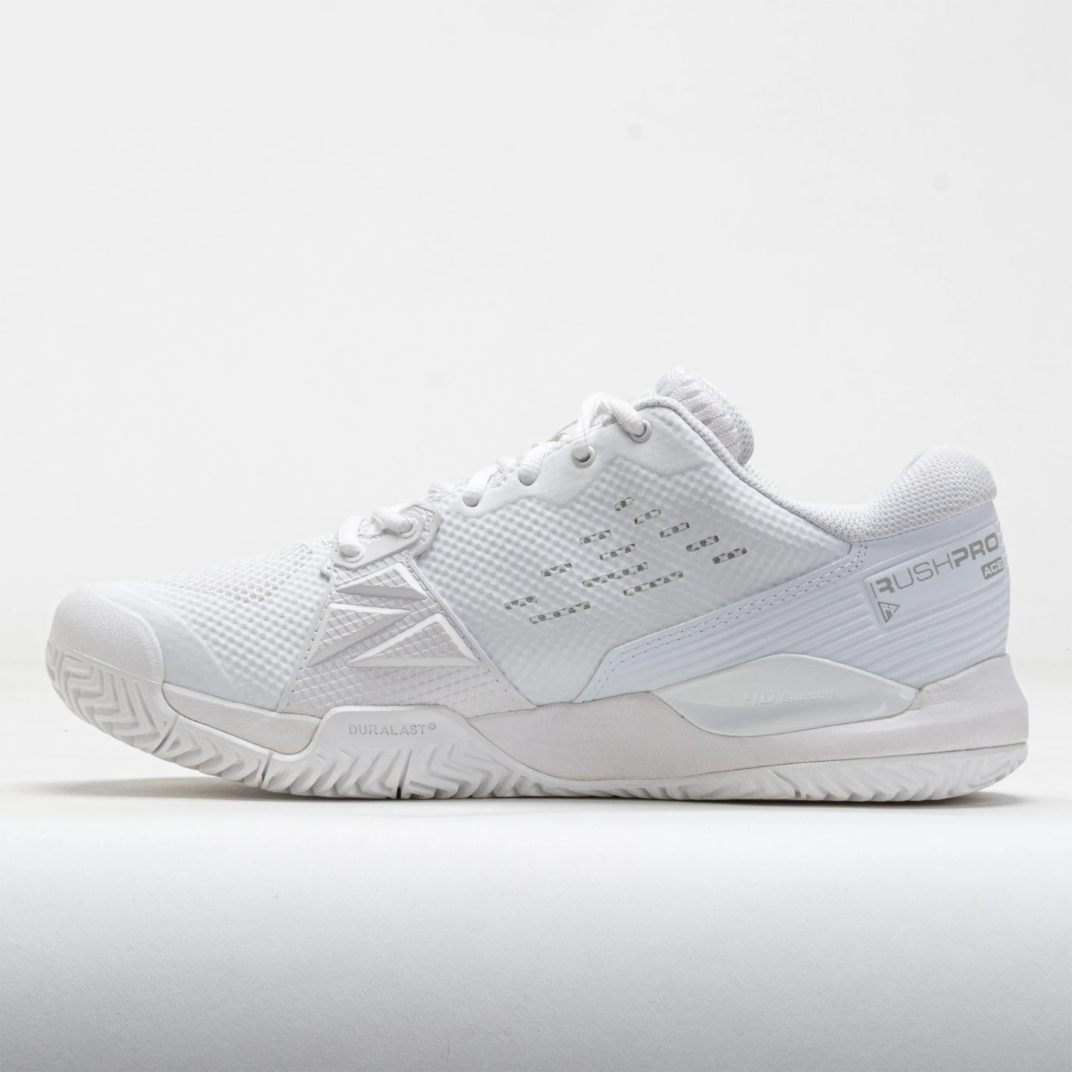 Wilson Rush Pro Ace Men's White/White/Black 4 Wilson Rush Pro Ace Men's White/White/Black - Image 2