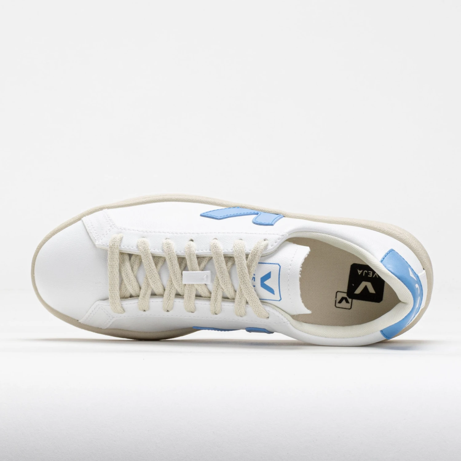 VEJA Urca Women's White/Aqua 5 VEJA Urca Women's White/Aqua - Image 3