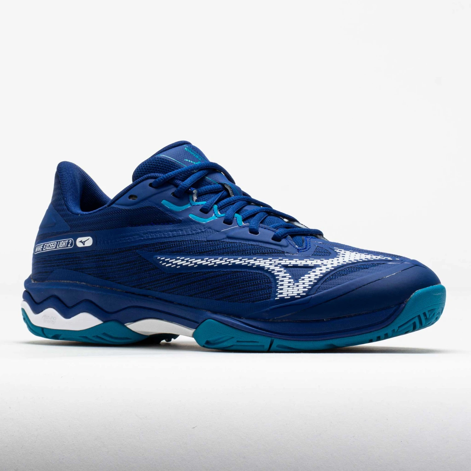 Mizuno Wave Exceed Light 2 AC Men's Bellwether Blue/White 7 Mizuno Wave Exceed Light 2 AC Men's Bellwether Blue/White - Image 5