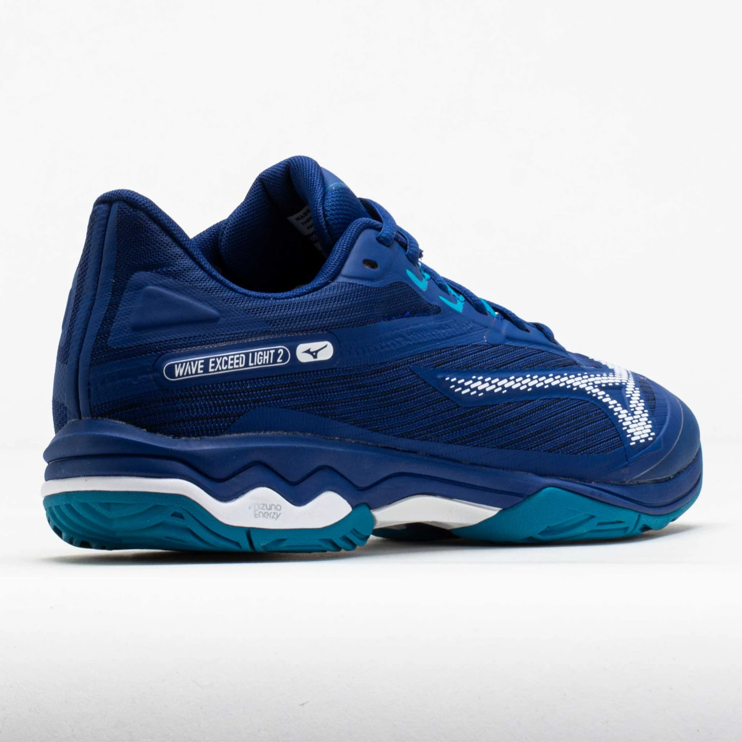 Mizuno Wave Exceed Light 2 AC Men's Bellwether Blue/White 8 Mizuno Wave Exceed Light 2 AC Men's Bellwether Blue/White - Image 6