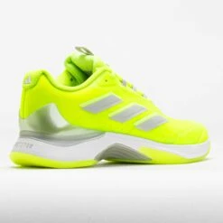 Adidas AvaCourt 2 Women's Lucid Lemon/Zero Metallic/White -Hoka Shoes Sale 118193 6
