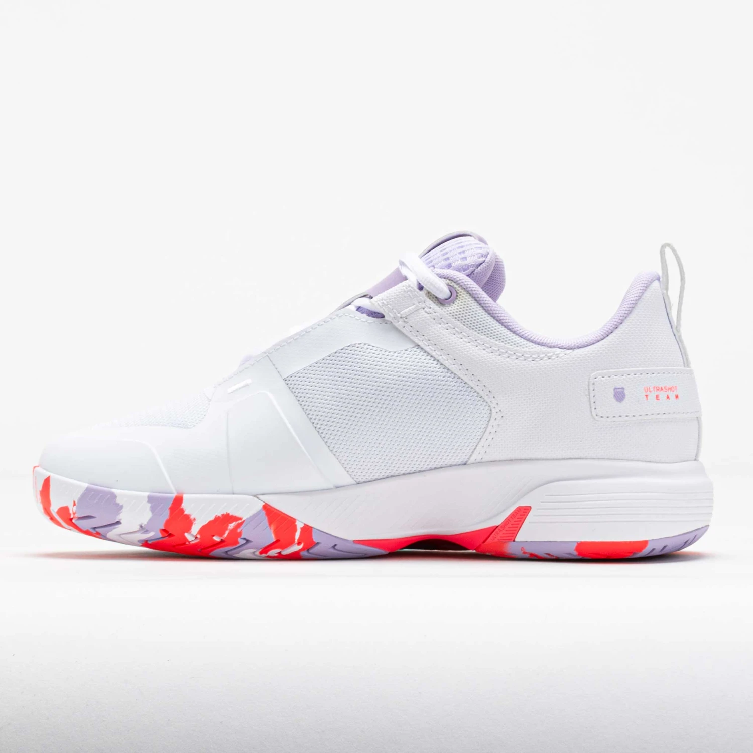 K-Swiss Ultrashot Team Women's White/Orchid Petal/Neon Blaze 4 K-Swiss Ultrashot Team Women's White/Orchid Petal/Neon Blaze - Image 2