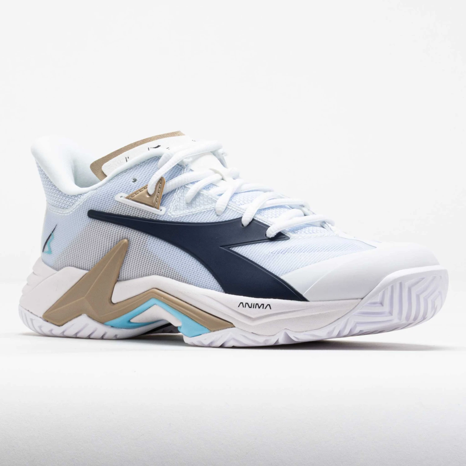 Diadora B.Icon 3 AG Women's White/Blue Corsair 7 Diadora B.Icon 3 AG Women's White/Blue Corsair - Image 5