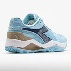 Diadora Blushield Torneo 3 Clay Women's Corydalis Blue/Black Iris -Hoka Shoes Sale 118325 6