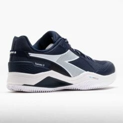 Diadora Blushield Torneo 3 Clay Men's Blue Corsair/White -Hoka Shoes Sale 118328 6