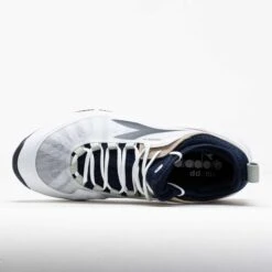 Diadora Speed Blushield Fly 4+ Clay Men's White/Blue Corsair -Hoka Shoes Sale 118332 2