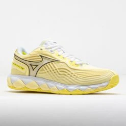 Mizuno Wave Enforce Tour 2 AC Women's Pale Yellow/Black Sand -Hoka Shoes Sale 118424 5