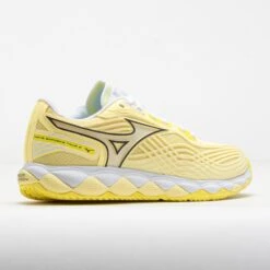 Mizuno Wave Enforce Tour 2 AC Women's Pale Yellow/Black Sand -Hoka Shoes Sale 118424 6
