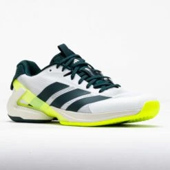 Adidas Adizero Ubersonic 5 Men's White/Aurora Ivy/Lucid Lemon -Hoka Shoes Sale 118501 5