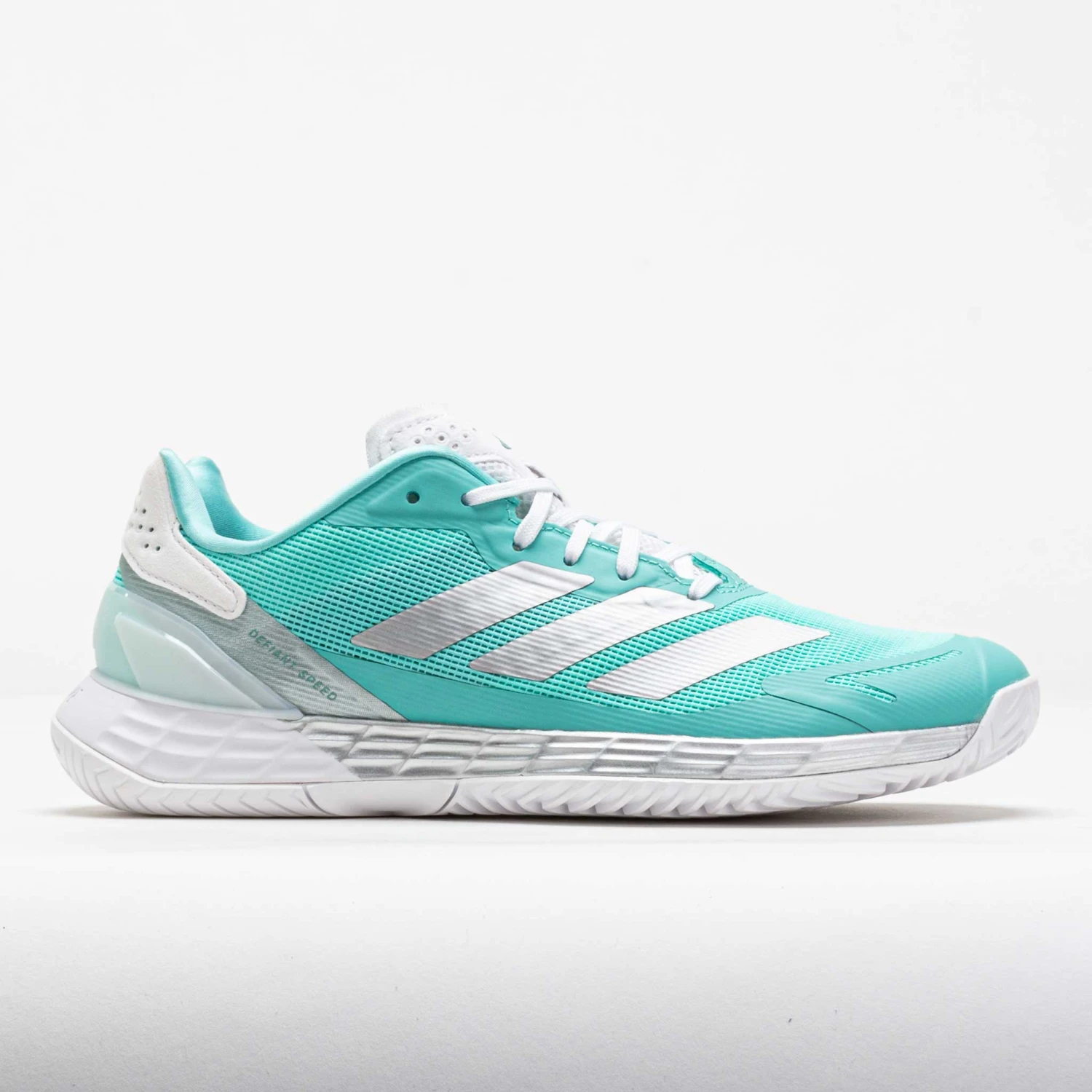 Adidas Defiant Speed 2 Women's Flash Aqua/Silver Metallic/Mint Ton 3 Adidas Defiant Speed 2 Women's Flash Aqua/Silver Metallic/Mint Ton
