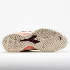 Diadora Blushield Torneo 3 AG Women's White/Maroon/Desert Flower -Hoka Shoes Sale 118522 4