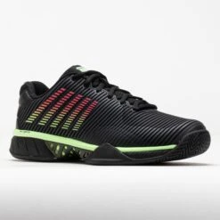 K-Swiss Hypercourt Express 2 Men's Black/Soft Neon Green/Neon Lava -Hoka Shoes Sale 118547 5