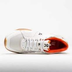 On Running On The Roger Clubhouse Pro Men's Ivory/Flame -Hoka Shoes Sale 118656 2