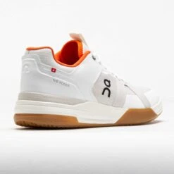 On Running On The Roger Clubhouse Pro Men's Ivory/Flame -Hoka Shoes Sale 118656 6