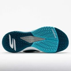 Skechers Baseline Bully Women's Aqua/Silver -Hoka Shoes Sale 118660 4